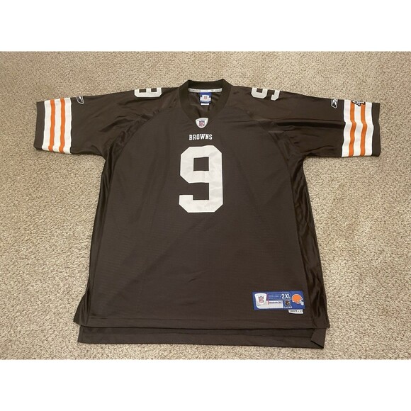 Reebok Other - Vintage Y2k Charlie Frye Cleveland Browns #9 Reebok NFL Football Jersey  XXL 2X